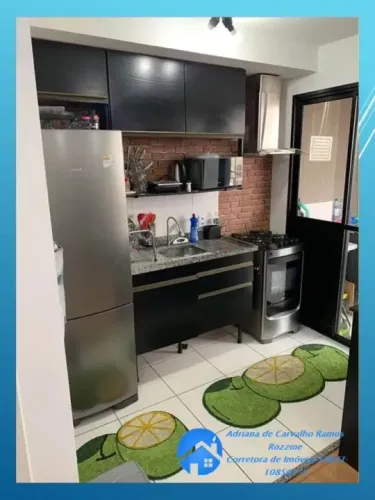 Apartamento com 2 dormitórios, sacada Cond. Encanto - Osasco