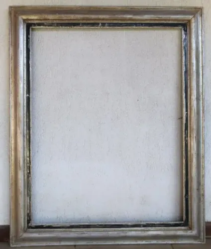 Moldura Para Quadro Prateada