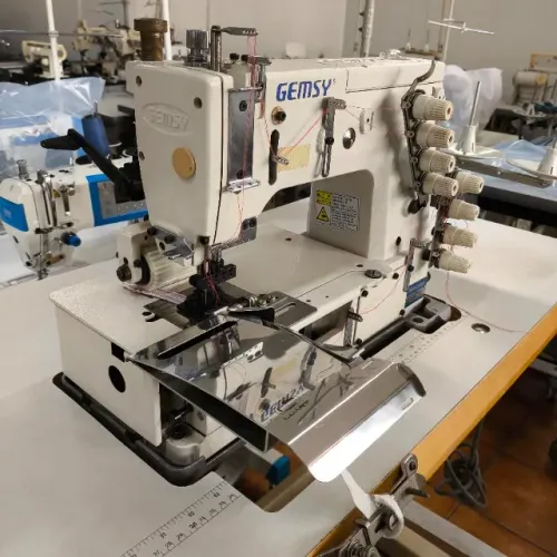 Maquina Elastiqueira 04 Agulhas Para Aplicar Elástico em Lençol 