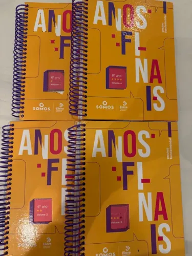 Livros 6º ano ELEVA - kit todas as matérias.