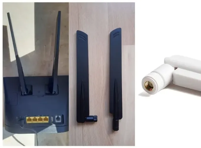 Antena conector macho 4g lte 38dbi 3g 4g roteador modem  Arduino Automação COD-CP713  