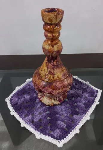 Vaso artesanal de Cerâmica 