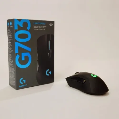 Mouse Sem Fio Logitech G703 Gamer Lacrado