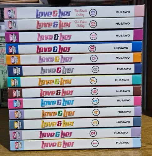 [INGLÊS] Love and Lies / Koi to Uso Vol.1 ao 12 Lilina Ending + Vol. 12 Misaki Ending