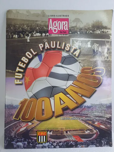 Álbum Futebol Paulista 100 Anos Faltam 5 Excelente Estado