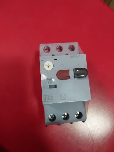Disjuntor Motor Weg Mpw De 2,5a A 4a Tripolar Mpw18-4,0