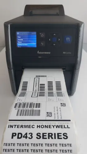 Impressora de Etiquetas Intermec Honeywell Gôndolas Código de Barras,  Endereço, Correios