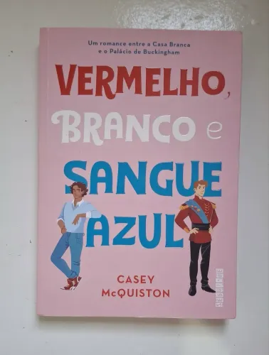 Livro Vermelho branco e sangue azul