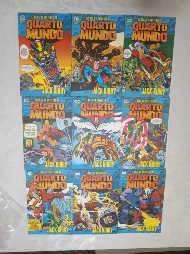 Quarto Mundo de Jack Kirby - Coleção Completa!