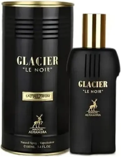 Perfume Arabe Glacier Le Noir Maison Alhambra EDP 100ml Masculino
