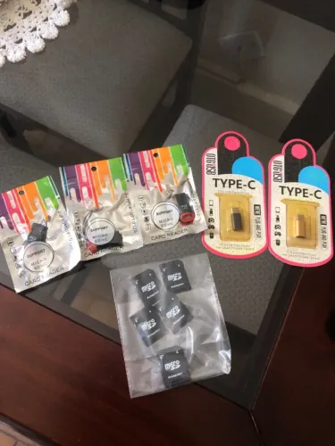Adaptadores Micro SD + Otg Usb Tipo C