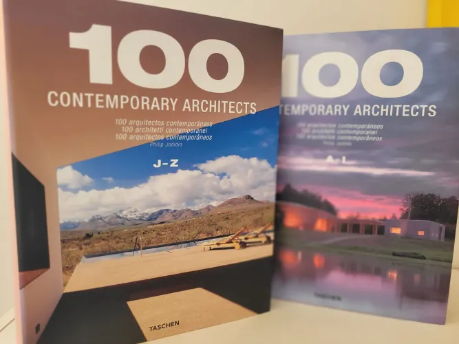 Livro Arquitetura 100 Contemporary Architects