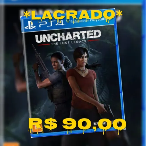 Uncharted The Lost Legacy - PS4 / PS5 - Lacrado