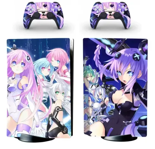 Skin para PlayStation 5 Fat - Hyperdimension Neptunia