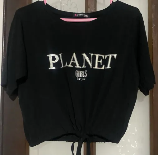 Blusa Planet Girls - TAM PP Linda e estilosa, perfeita