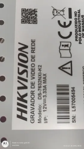 NVR HIKVISION 