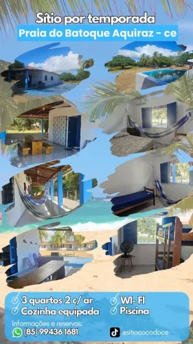 Sitio na Praia do Batoque Aquiraz