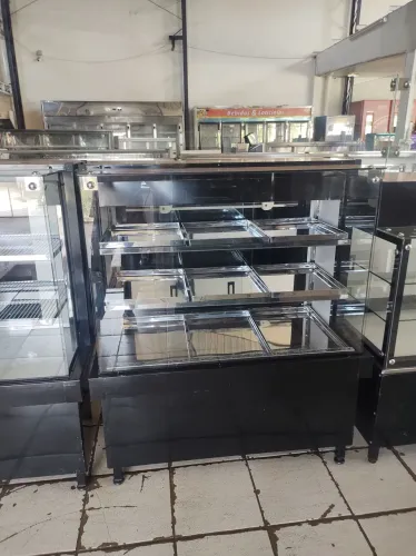 Balcão estufa para salgados