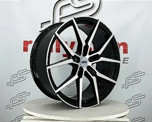 Jogo de Roda Volvo XC 60 Preto Diamantado 5x108 - 21x9 Offset 38