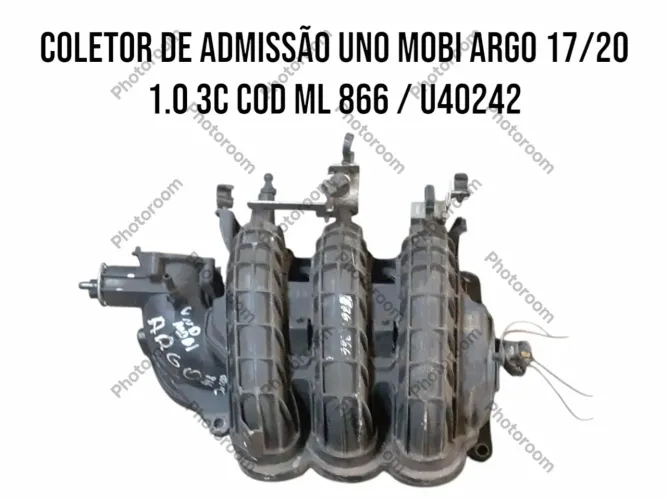 Coletor De Admissão Uno Mobi Argo 17/20 Cod Ml 866 / U40242