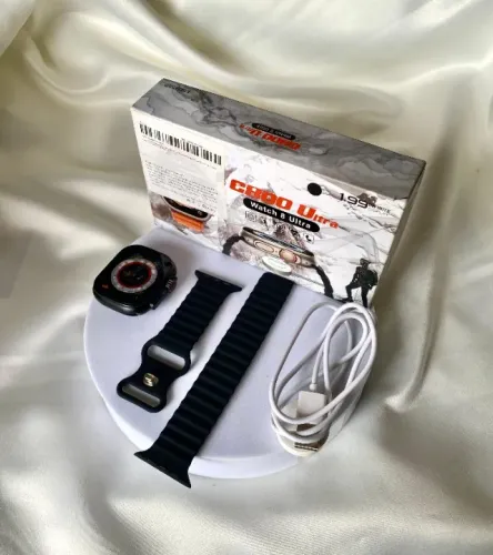Smartwatch Relógio Inteligente C800 Watch 8 Ultra Preto