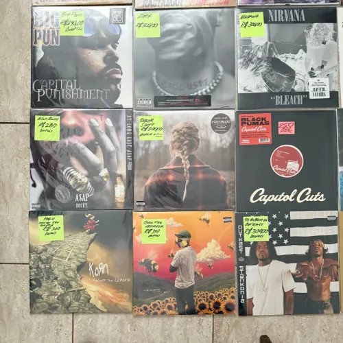 Disco de vinil pop rock reggae hip hop mpb lacrado