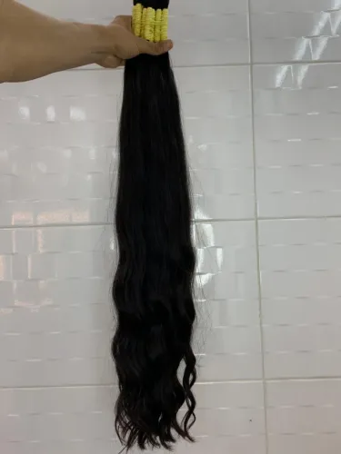 Cabelos Castanhos Brasileiros de 70 cm