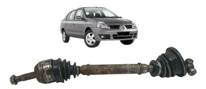 Semi Eixo Direito Renault Clio Sedan 1.0 2008 Detalhe