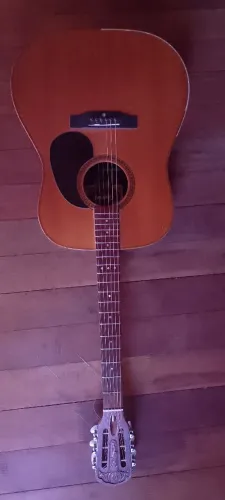 Violão Acústico folk Giannini ano 1973