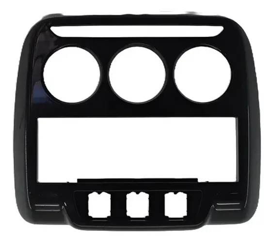 Moldura Central Painel Radio C3 Picasso 2013 Original Preto