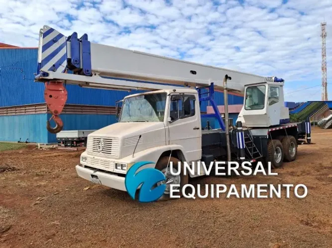 Caminhão Mercedes-Benz 1618 ano 1991 Guindaste bantam de 25ton