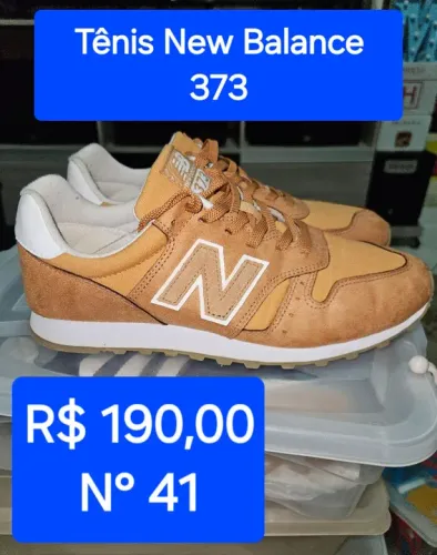 Tênis New Balance 373 Marrom