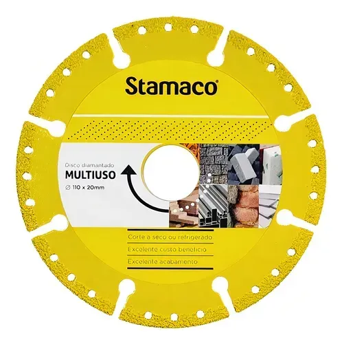 Disco Diamantado Multiuso 110x20mm STAMACO-10913