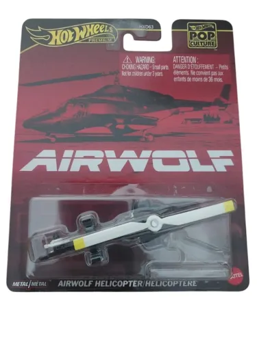 Hot Wheels Premium Airwolf Helicopter Hélicoptère