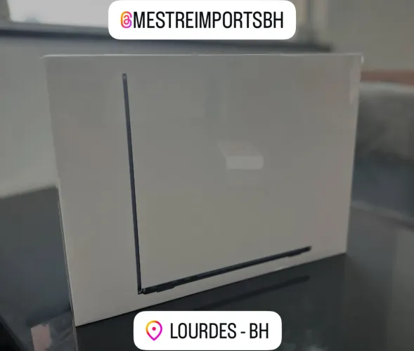 MacBook Air M2 16 de Ram 256 Gb 13POL (NOVO) - LOJA FÍSICA + NOTA FISCAL + SUPER BRINDES 