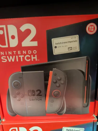 Nintendo switch 2 novo em até 10x sem juros