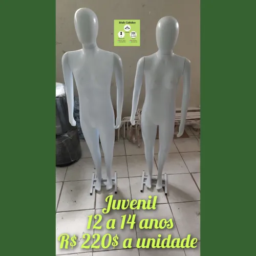 Mannequins Juvenil 12 a 14 anos