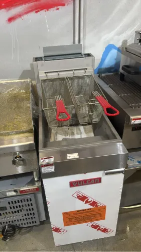 Fritadeira  industrial 20 litros óleo a gás glp 2 cestos nova 