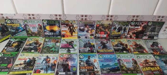 XBOX São 32 revistas só vendo todas