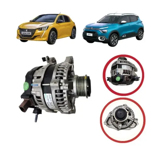 Alternador Peugeot 208 e citroen c3 1.0 2021 a 2025 origin ETQ3369