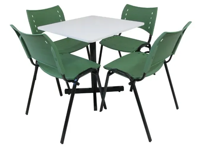 Conjunto ideal para lanchonete sorveteria, restaurante, hamburgueria - loja de fabrica
