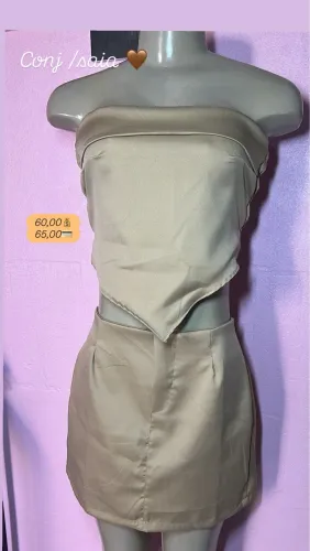 Conj feminino em alfaiataria 