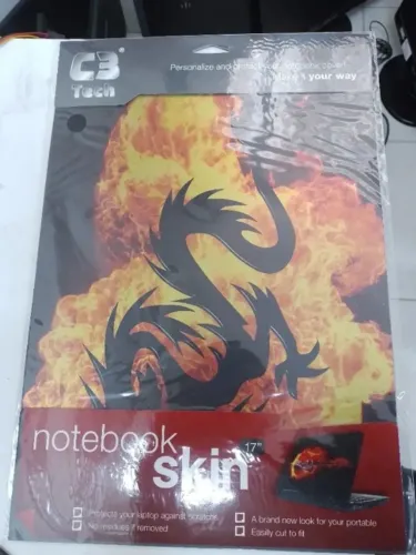 Skin de notebook 17 polegadas - Dragão