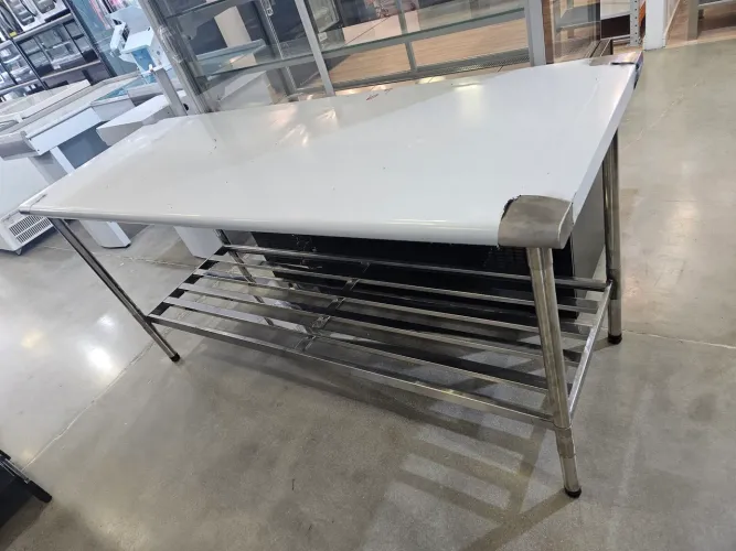 bancada de inox 1,90x0,70m com subgrade a pronta entrega/retirada