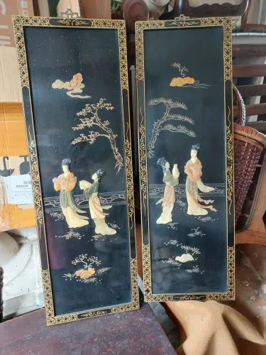 PLACA JAPONESA GUEIXA / MADRE PEROLA 