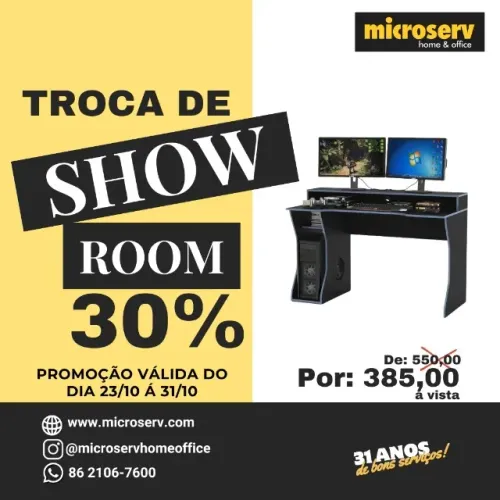 Mesa Gamer para 2 Monitores