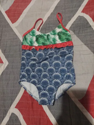 Maiô Infantil Estampado "Banho Maria"