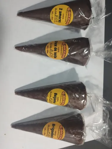Cones recheados -Q,Dilema