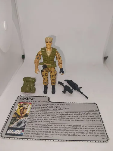 Repeater G I Joe Hasbro anos 80