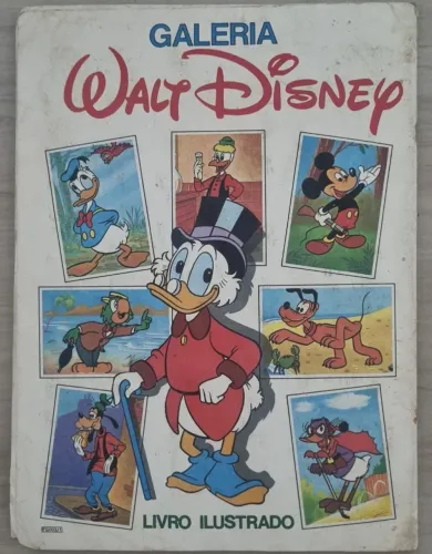 Álbum - Galeria Walt Disney - Ed.Abril -1976 - Incompleto